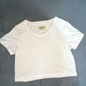 SACRÉ WOMENS T-SHIRT CARINE CROP